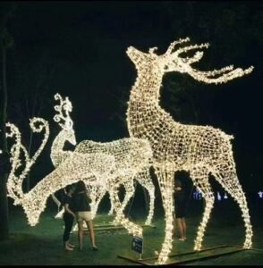 LED Reindeer & Deer Light Display