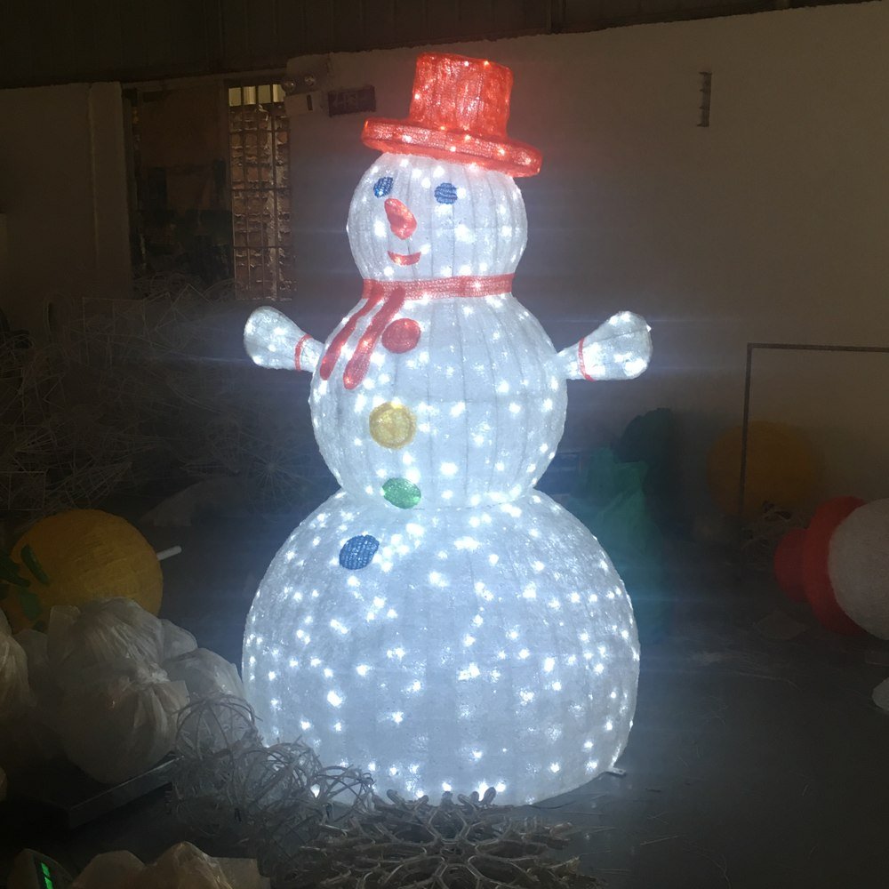 LED Snowman Displays
