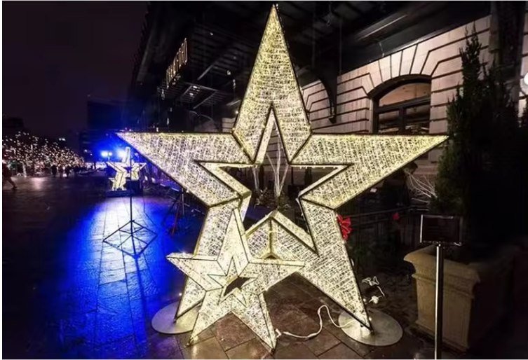 LED Star & Snowflake Displays