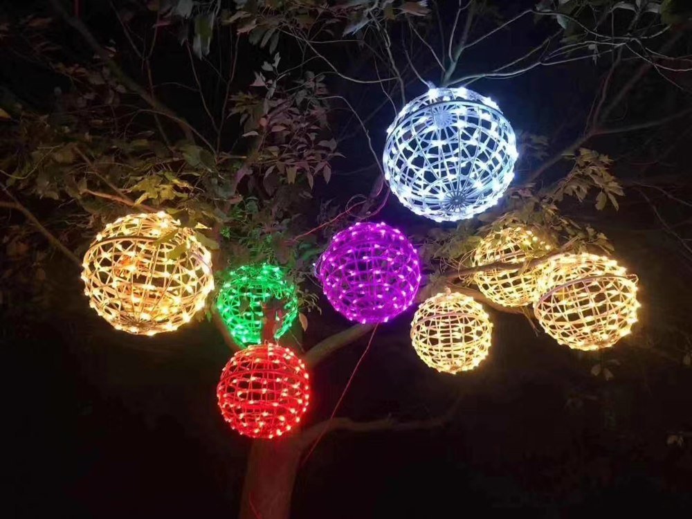 LED Hanging Spheres & Rings