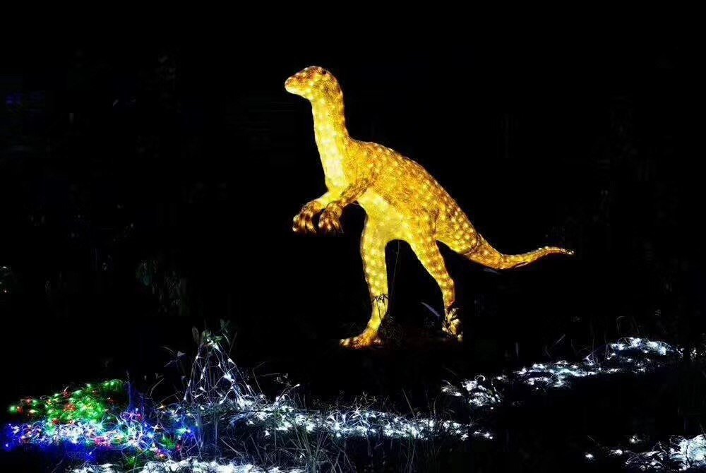 LED Dinosaur Sculptures