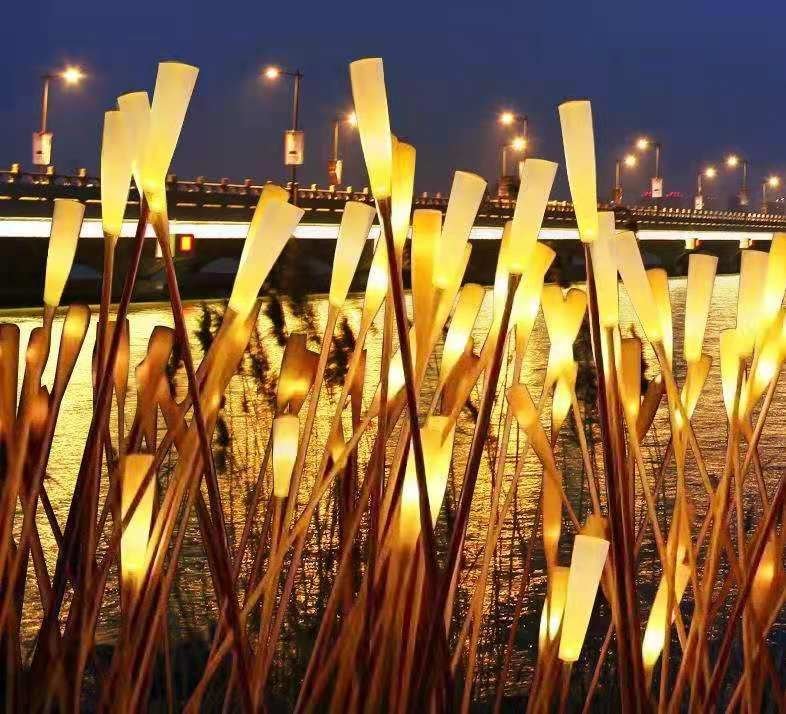 LED Reed & Wheat Lights