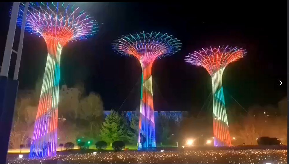 Landscape Light Art
